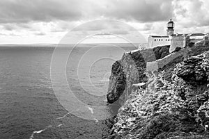 Lighthouse at Saint Vincent Cape (portugal)