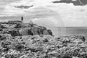 Lighthouse at Saint Vincent Cape (portugal)