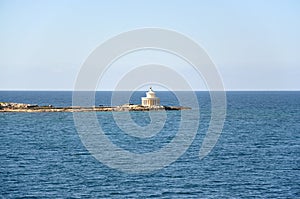 Lighthouse of Saints Theodoroi in Kefalonia, Greece