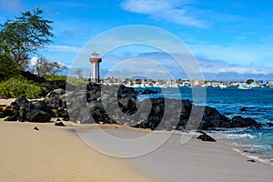The lighthouse, San Cristobal, Galapagos Islands, Ecuador