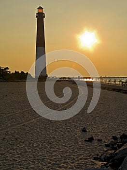 Lighthouse and Sand