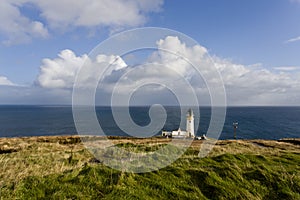 Lighthouse at scotlands coast