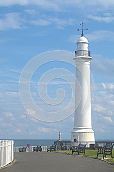 Lighthouse at Seaburn in north east England