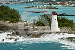 Lighthouse and Seaport photo