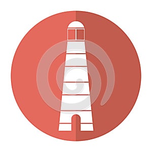 Lighthouse search light guide shadow
