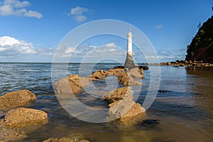 Lighthouse in Shaldon, Devon