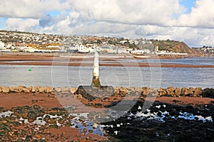 Lighthouse at Shaldon on the River Teign