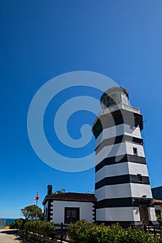 Lighthouse in Sile, Istanbul, Turkey