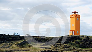 Lighthouse in Snaefellsnes, Iceland photo