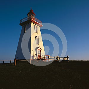 Lighthouse in Souris, PEI photo