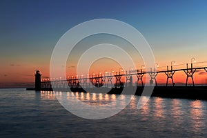 Lighthouse in South Haven