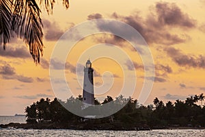 Lighthouse on Sri Lanka