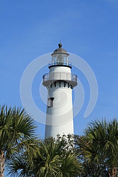 Lighthouse on St Simons Island photo