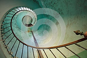 Lighthouse staircase