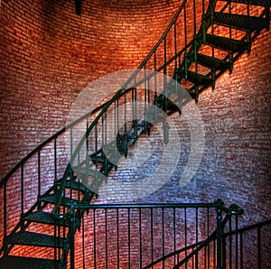 Lighthouse stairs