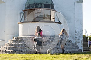 Lighthouse stevns klint photo