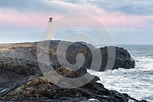 Lighthouse on Stokksnes cape
