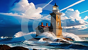 lighthouse during a storm1