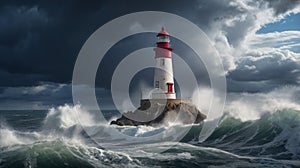 lighthouse during a storm1