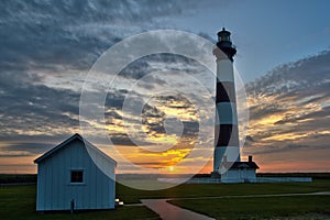 Lighthouse sunrise