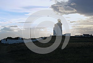 Lighthouse at Sunset