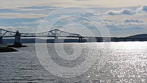 Lighthouse and Tappan Zee Bridge