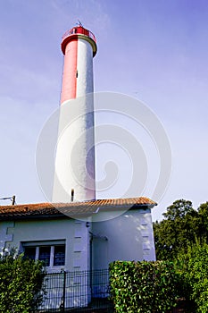 Lighthouse of Terre-NÃ¨gre in Saint-Palais sur Mer