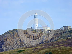 Lighthouse on top of cliff