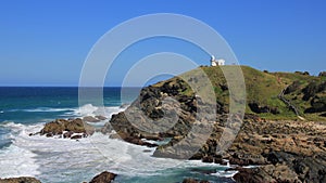 Lighthouse on top of a hill in Port Macquarie