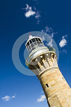 Lighthouse top incline photo