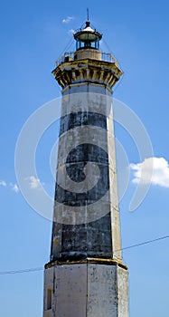 The lighthouse of Torre Canne the municipality of Fasano