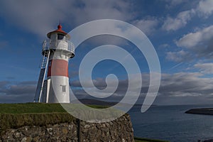 Lighthouse, Torshavn, Faroe Islands, Denmark