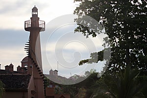 Lighthouse tower in Los Suenos, photo