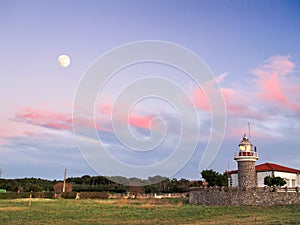 Lighthouse at twilight