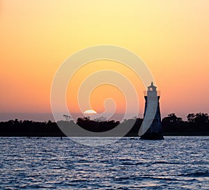 Lighthouse at Tybee Island, Georgia