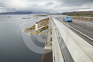 Lighthouse under the Isle of Skye bridge