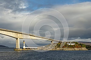 Lighthouse under the Isle of Skye bridge