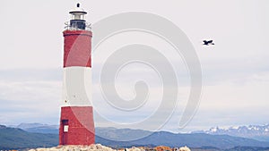 Lighthouse in Ushuaia, Argentina