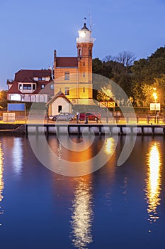 Lighthouse in Ustka