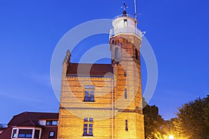 Lighthouse in Ustka photo