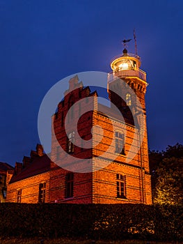 Lighthouse in Ustka, Poland