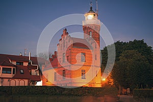 Lighthouse in Ustka photo