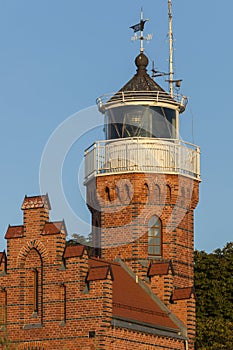 Lighthouse in Ustka photo