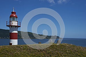 Lighthouse in Valdivia, Southern Chile