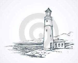 Faro. vettore disegno 