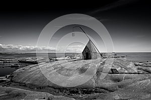 The lighthouse at Verdens End, Norway