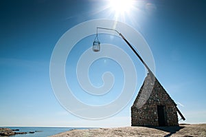 The lighthouse at Verdens End, Norway