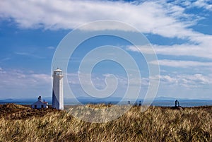 Lighthouse on Walney Island photo