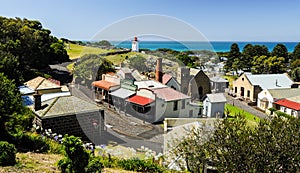 The lighthouse at Warrnambool.