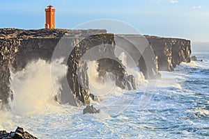 Lighthouse in West Iceland